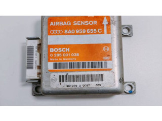 Блок подушек безопасности 8A0959655C, 0285001038 Audi A6 S6 C4 4A