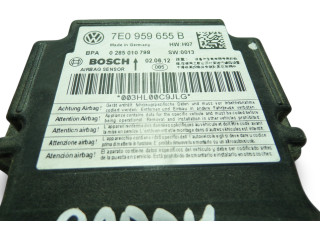 Блок подушек безопасности 7E0959655B, 0285010798 Volkswagen Caddy