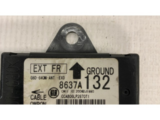 Antenos valdymo blokas