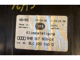 Блок управления климат-контролем 5HB007608-04   Audi A3 S3 8L