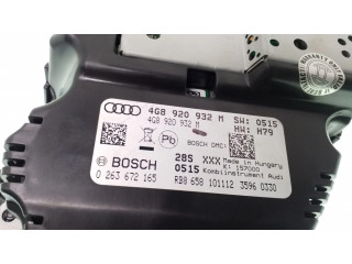 Панель приборов 4G8920932M, 0263672165 Audi A6 S6 C7 4G