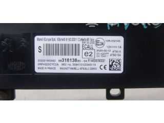 Блок управления 9831613880 Citroen C3 Aircross