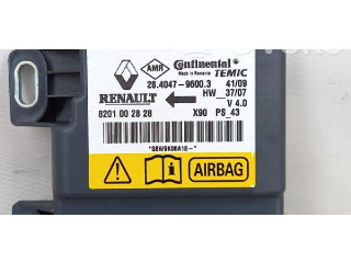 Блок подушек безопасности 8201163278, 8201002828   Dacia Sandero