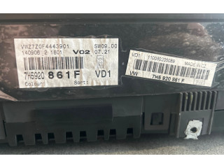 Přístrojová deska Volkswagen Multivan T5 2006 7H5920861F, 110080205089