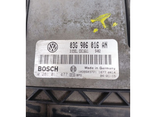 Блок управления двигателя 03G906016AN Volkswagen Golf SportWagen