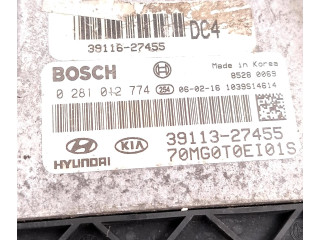 Комплект блоков управления 3911327455, 0281012774 KIA Magentis