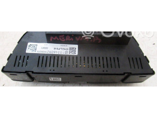 Блок управления климат-контролем 13346092 Opel Meriva B