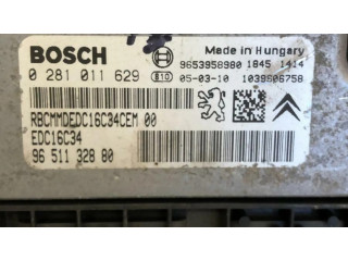 Блок управления двигателя 0281011629 Citroen C4 I