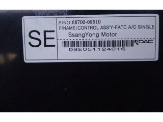 Блок управления климат-контролем 6870008510, E3-A3-18-4   SsangYong Rexton