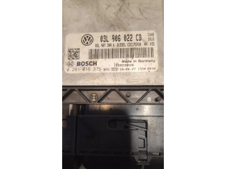 Блок управления двигателя 03L906022CD, 0281016375   Volkswagen Transporter - Caravelle T5