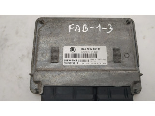 Блок управления двигателя 047906033H, 5WP4025212 Skoda Fabia Mk1 (6Y)