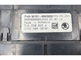 Блок управления климат-контролем 5JA820045A, 901518660002   Skoda Rapid (NH)