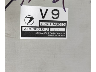 Блок управления двигателя 22611AG040, AI8000DIJ Subaru Forester SF