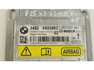 Блок подушек безопасности 6853993, 0265020041 BMW X3 F25