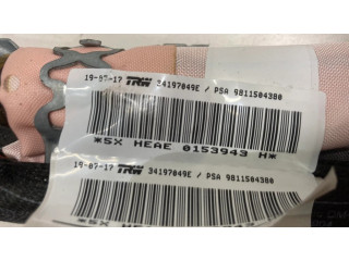 Боковая подушка безопасности 9811504380 Peugeot 3008 II