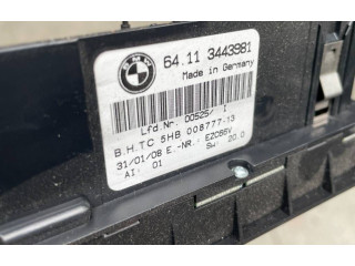 Блок управления климат-контролем 3443981, 5HB00877713 BMW X3 E83