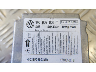 Блок подушек безопасности 1K0909605T, 1K0909605T   Skoda Octavia Mk2 (1Z)
