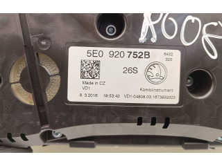 Панель приборов 5E0920752B   Skoda Octavia Mk3 (5E)       