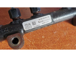 Топливная рампа 9670076780, 9685297580   Citroen C3 Picasso 1.6 