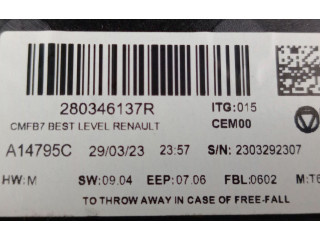 Дисплей 280346137R, E1175050 Renault Clio V