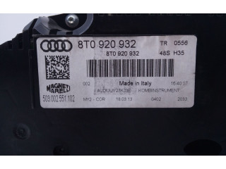 Спидометр (приборный щиток) 8T0920932, E2-A1-20-2 Audi A5 Sportback 8TA 2013
