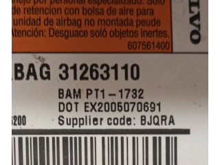 Подушка безопасности в сиденье 31263110, 607561400 Volvo S60