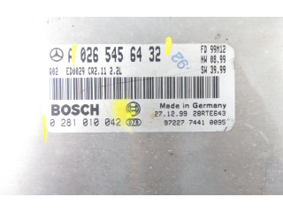 Řídící jednotka 0281010042, 0265456432 Mercedes-Benz E AMG W210 2000