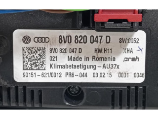 Блок управления климат-контролем 8V0820047D, 8V0820047D Audi A3 S3 8V