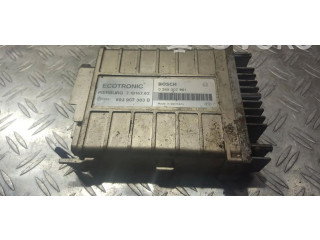 Блок управления двигателя 0285007061, 893907383b   Volkswagen Jetta II