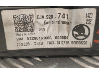 Панель приборов 5JA920741, A2C96161600   Skoda Rapid (NH)       