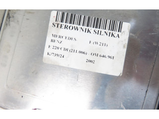Řídící jednotka 0281010706, 6461530179 Mercedes-Benz E AMG W211 2002