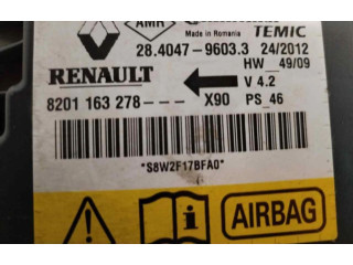 Блок подушек безопасности 8201163278   Renault Sandero I