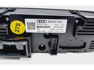 Блок управления климат-контролем 4G0919158J   Audi A6 S6 C7 4G