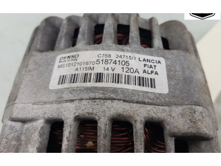 Генератор 51874105, 51874105 Alfa Romeo Mito