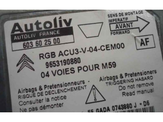 Блок подушек безопасности 603602500 Citroen Berlingo