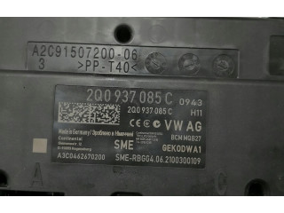 Блок комфорта 2Q0937085C Skoda Fabia Mk3 (NJ)