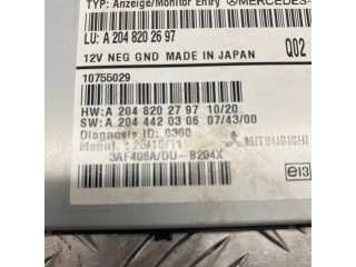 Дисплей    A2048202697, 2048202797   Mercedes-Benz GLK (X204)