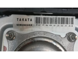 Подушка безопасности водителя MR992559, F76022033 Mitsubishi L200