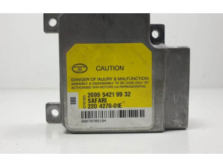 Блок управления надувных подушек 269954219932, 220427801E Tata Safari