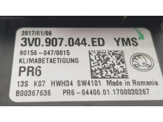Блок управления климат-контролем 3V0907044ED Skoda Superb B6 (3T)