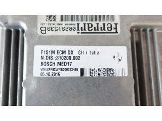 Řídící jednotka 291539, 0261S08750   Ferrari 488 Pista 2016