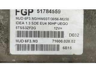 Комплект блоков управления 51784559, 51784559 Fiat Idea