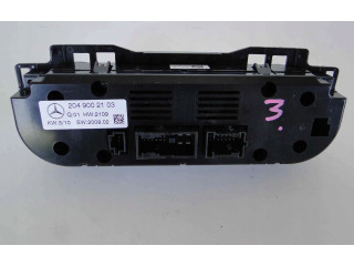 Блок управления климат-контролем A2049002103   Mercedes-Benz GLK (X204)
