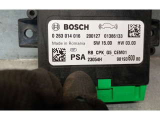 Блок управления 9819360080, 9819360080   Peugeot 5008