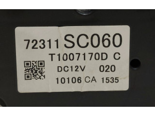 Блок управления климат-контролем 72311SC060, 10106CA Subaru Forester SH