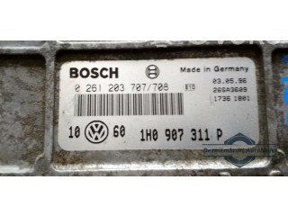 Блок управления двигателем Блок управления 17361801, 1H0907311P Volkswagen Golf III