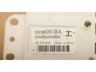 Блок управления климат-контролем 7820B051XA Mitsubishi Outlander