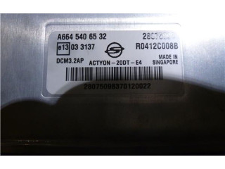 Блок управления двигателем Блок управления A6645406532, R0412C008B SsangYong Actyon sports I