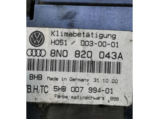 Блок управления климат-контролем 8N0820043A, 5HB00799401   Audi TT Mk1