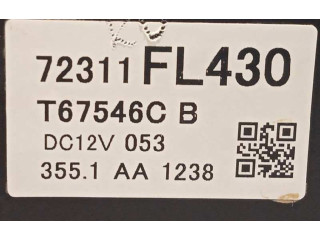 Блок управления климат-контролем 72311FL430 Subaru XV